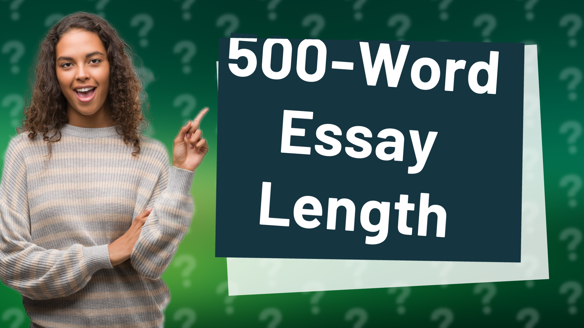 500-Word Essay Length