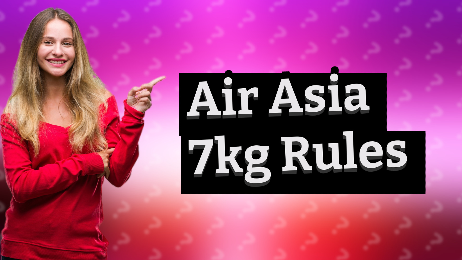 Air Asia 7kg Rules