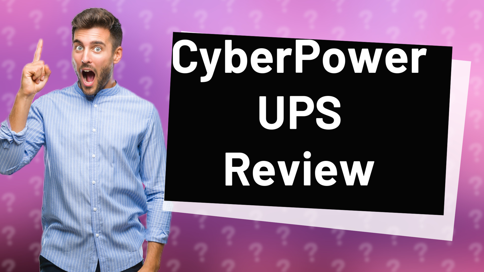 CyberPower UPS Review
