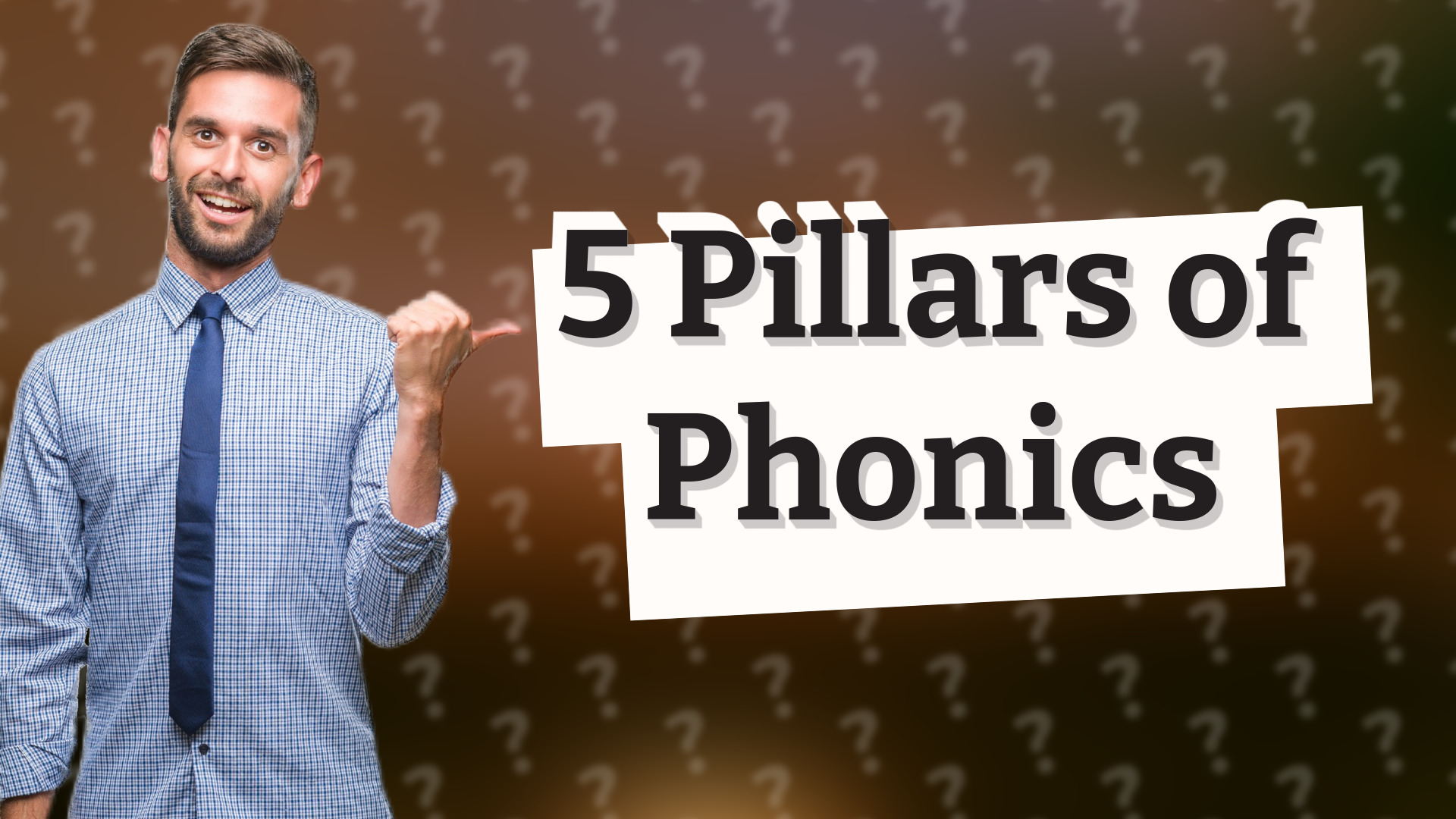 5 Pillars of Phonics