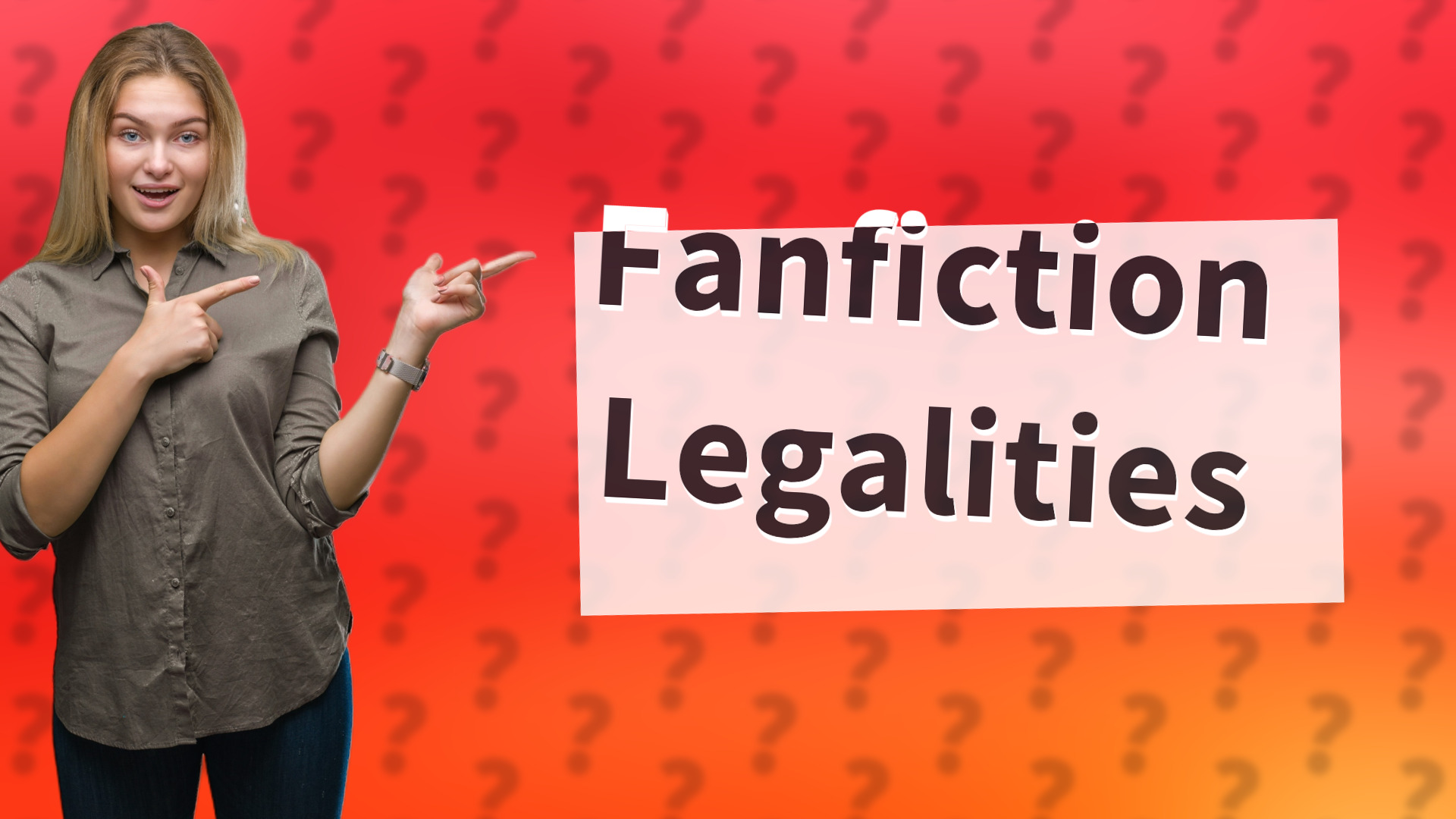 Fanfiction Legalities