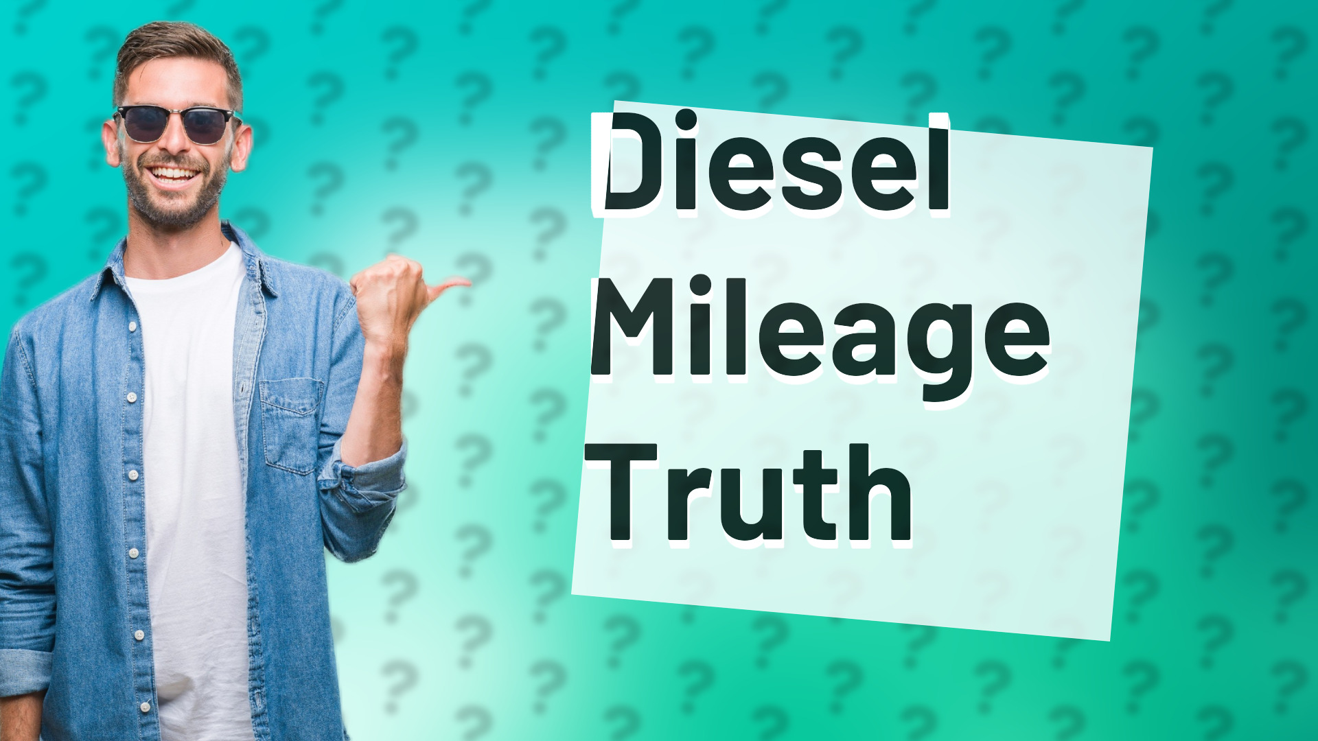 Diesel Mileage Truth