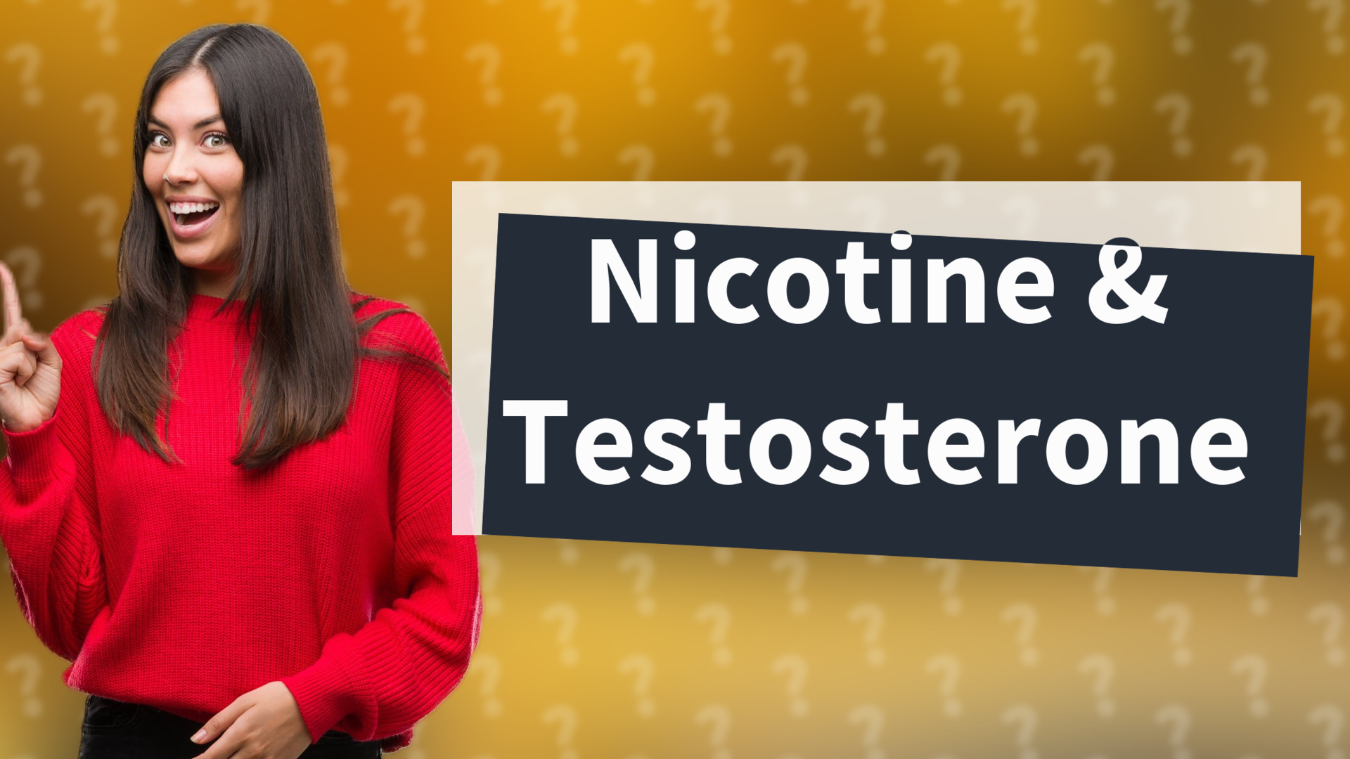 Nicotine & Testosterone