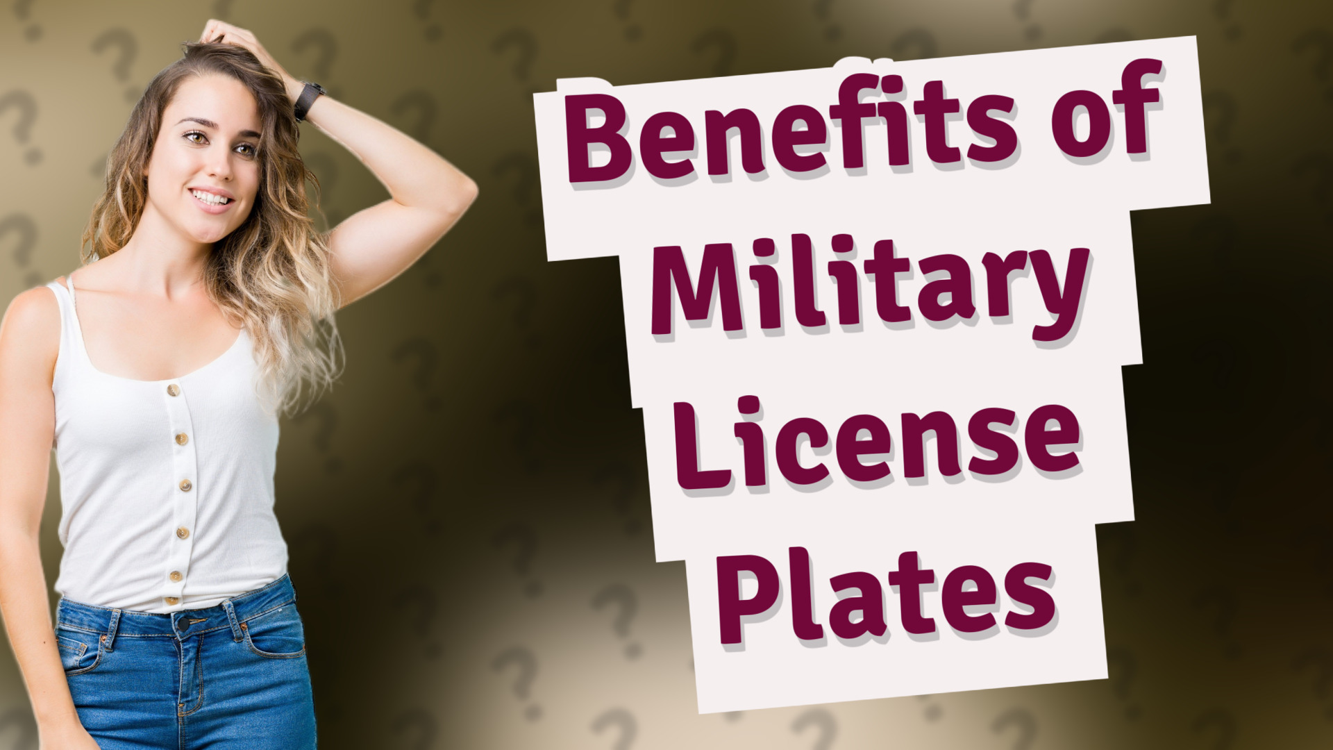 Benefits of Military License Plates