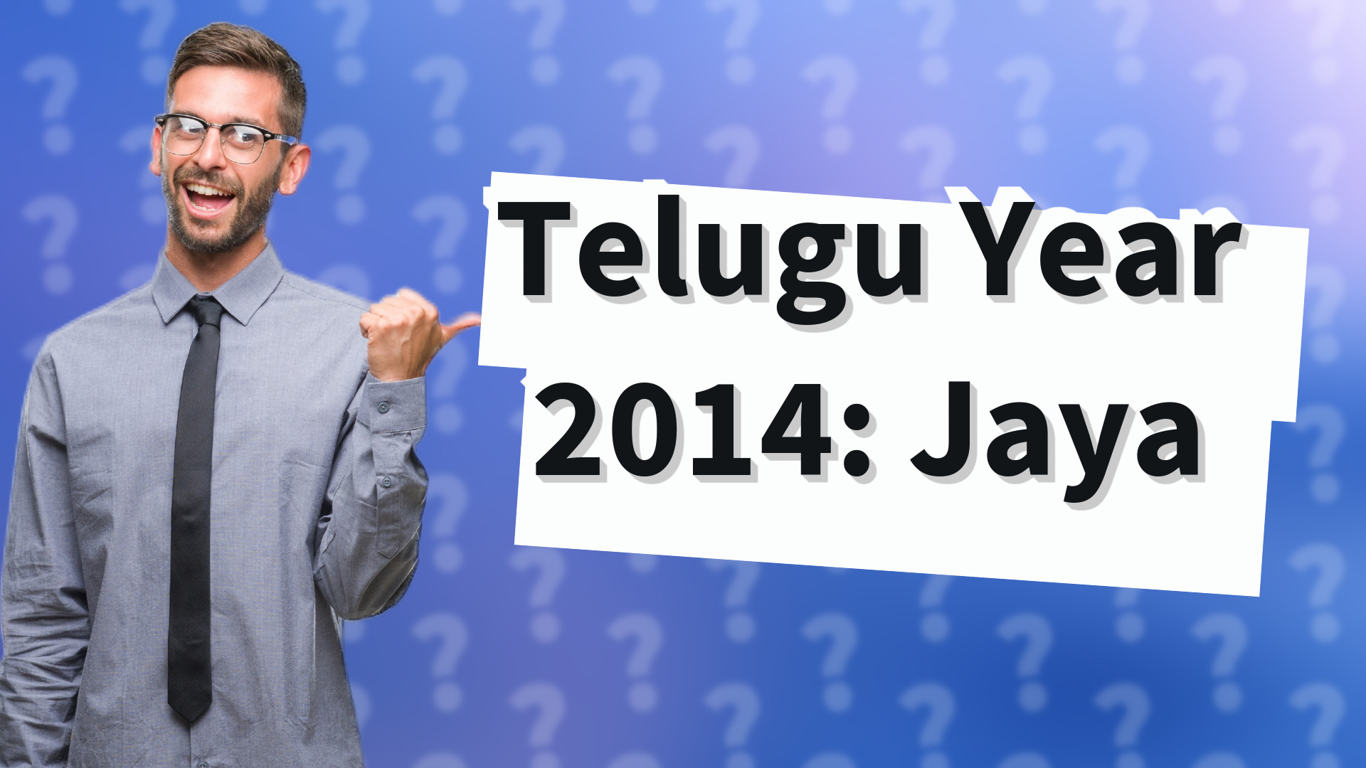 Telugu Year 2014: Jaya