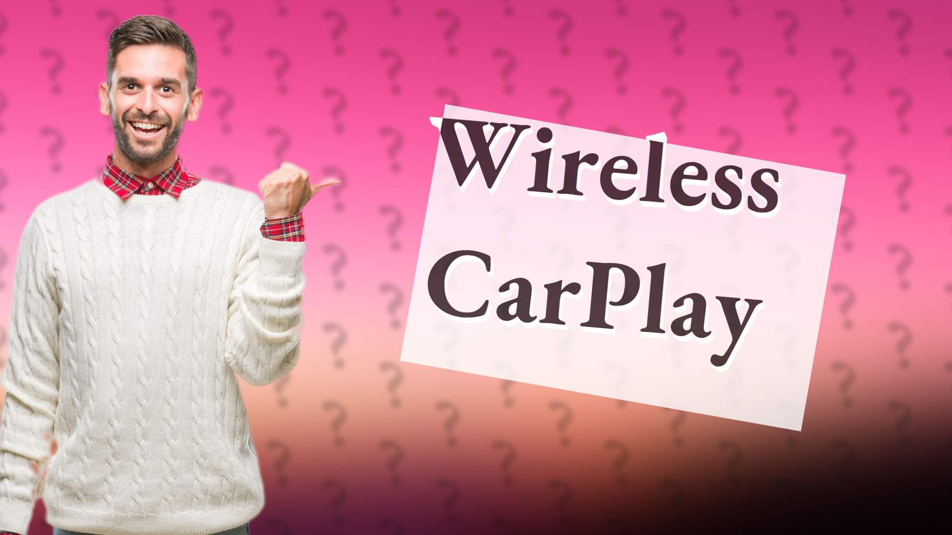Wireless CarPlay