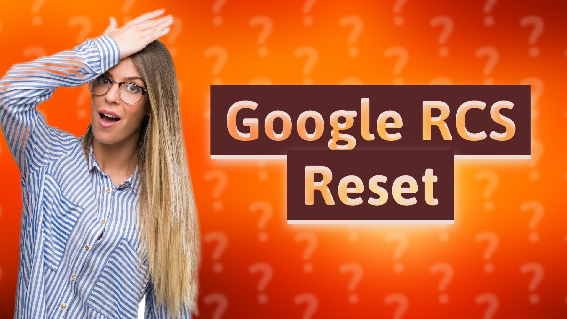 Google RCS Reset