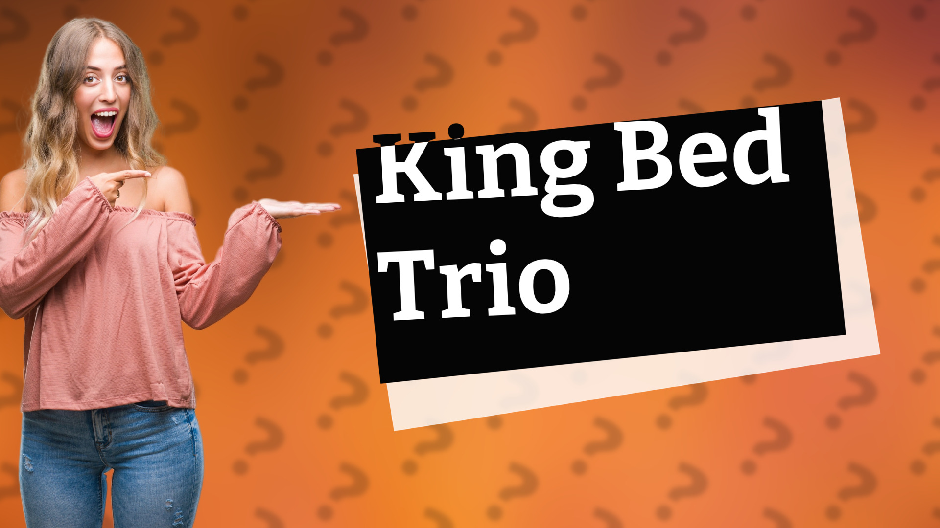 King Bed Trio