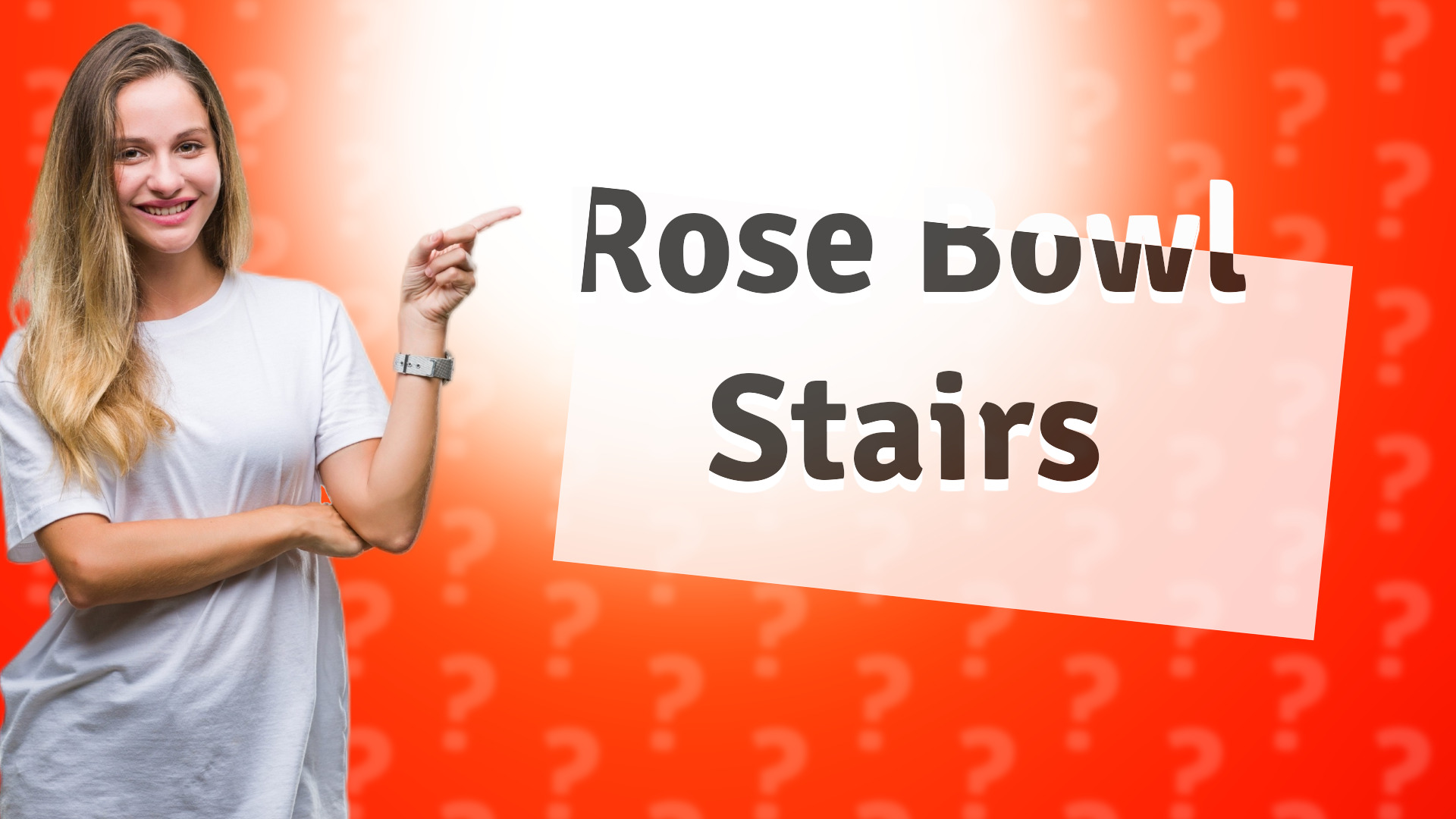 Rose Bowl Stairs