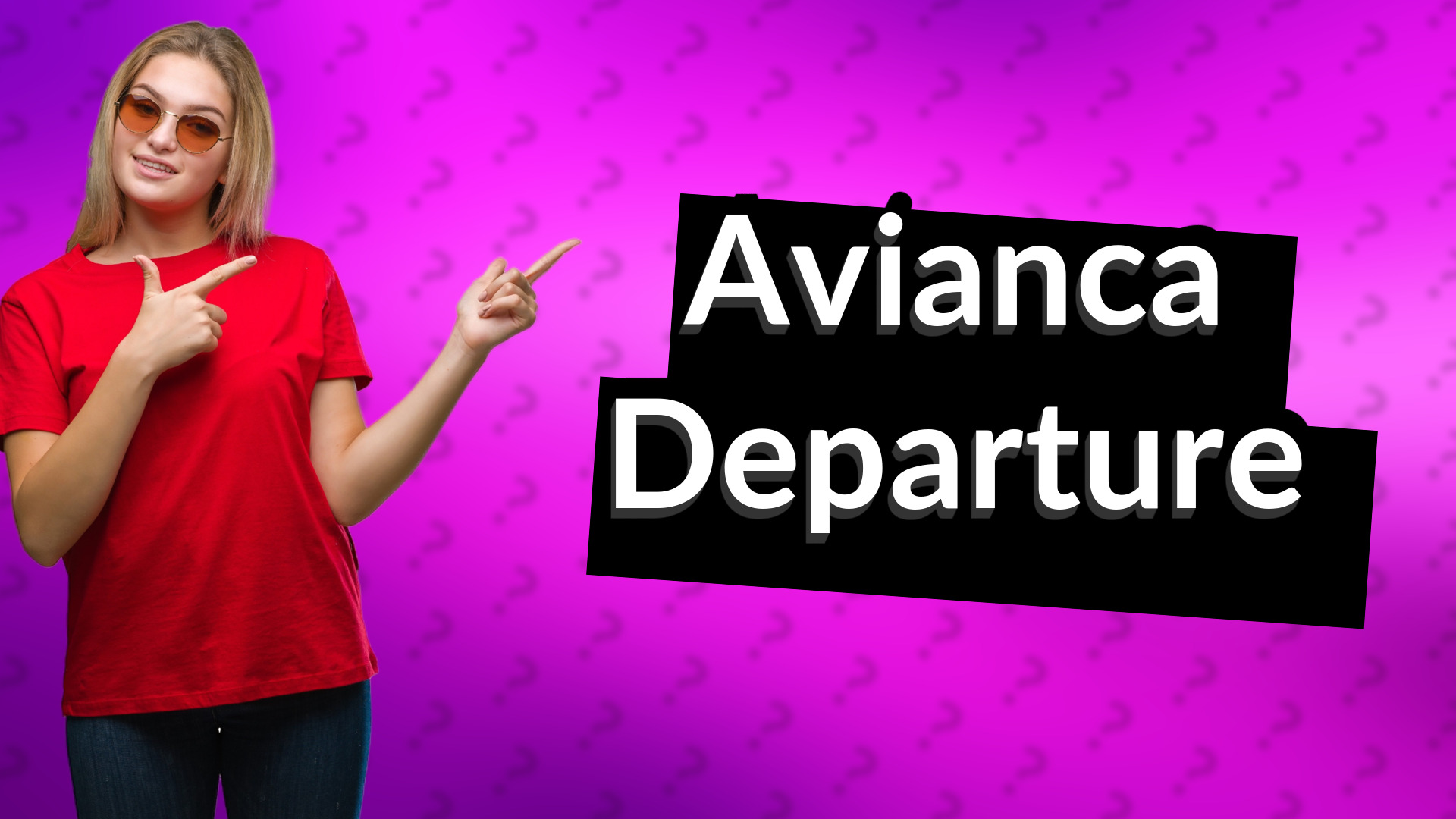 Avianca Departure