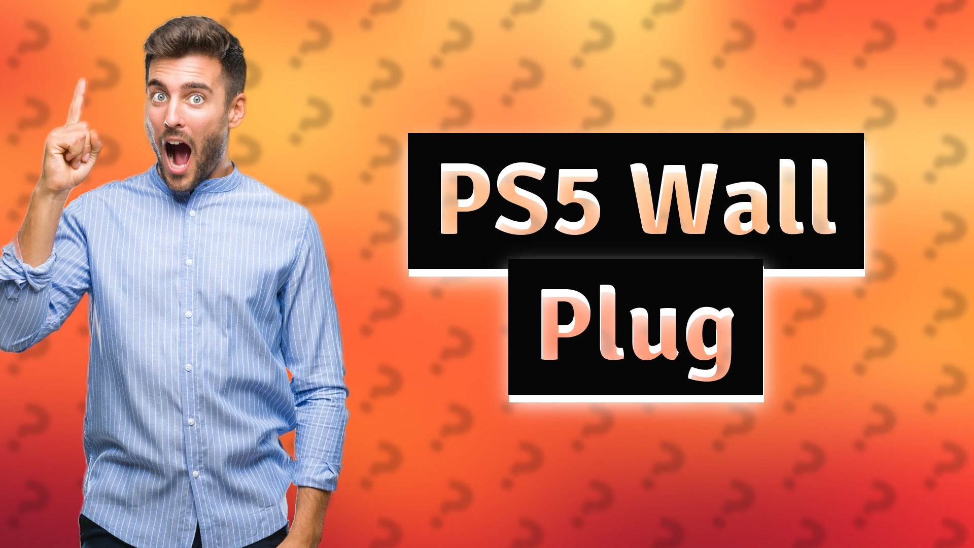 PS5 Wall Plug