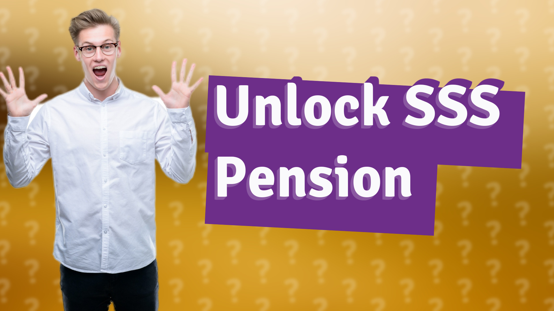 Unlock SSS Pension