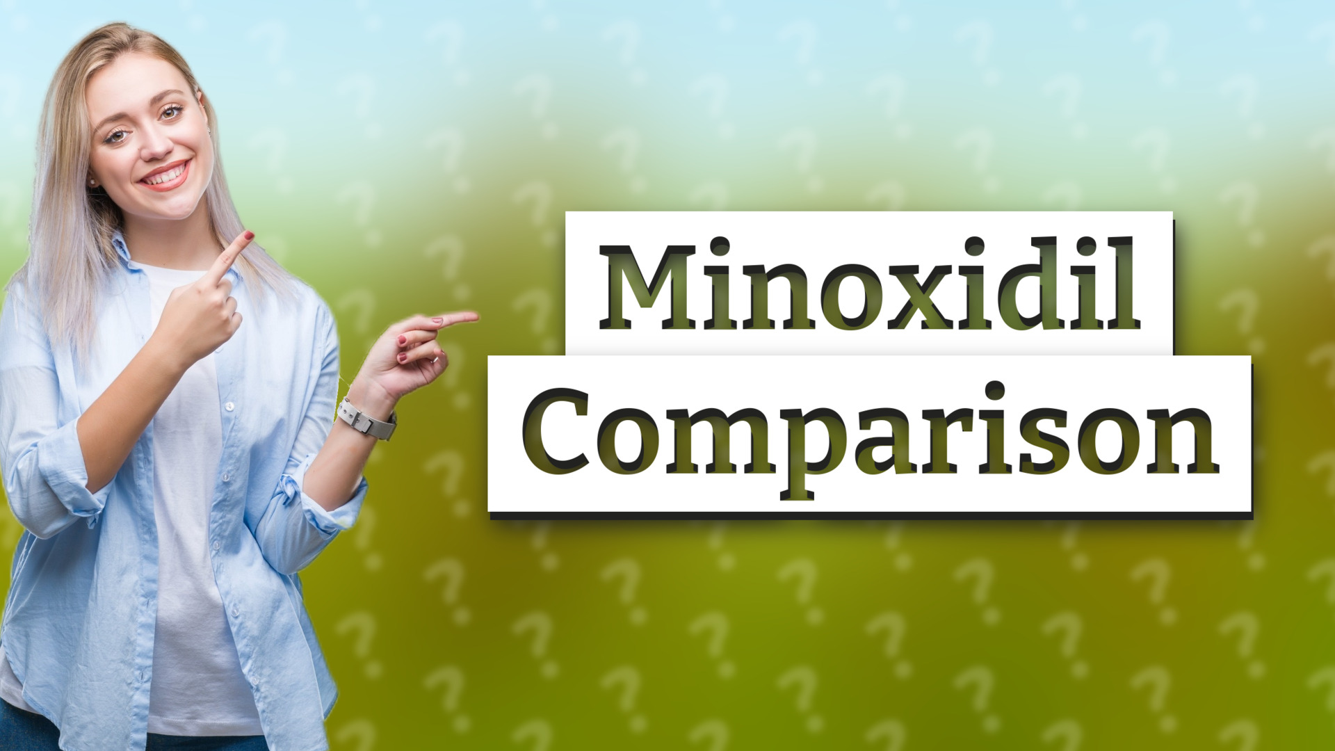 Minoxidil Comparison