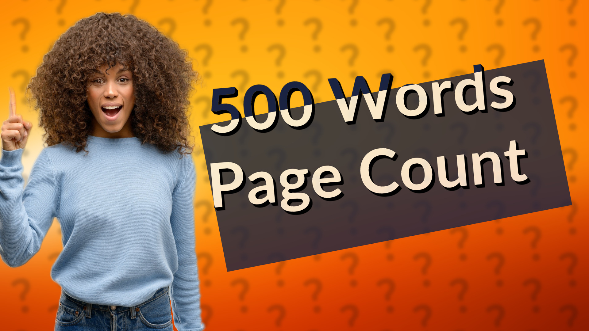 500 Words Page Count