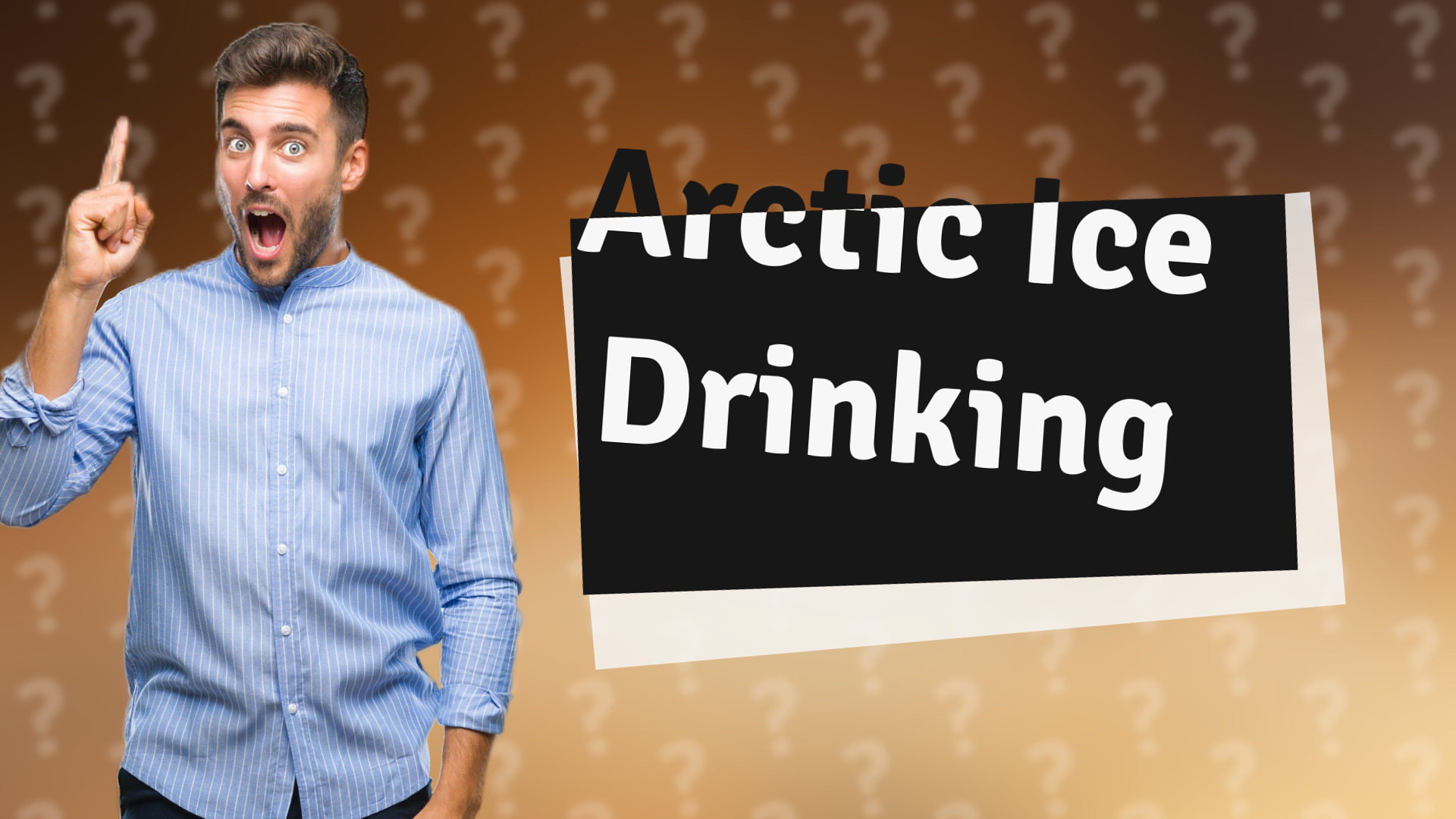 Arctic Ice Drinking