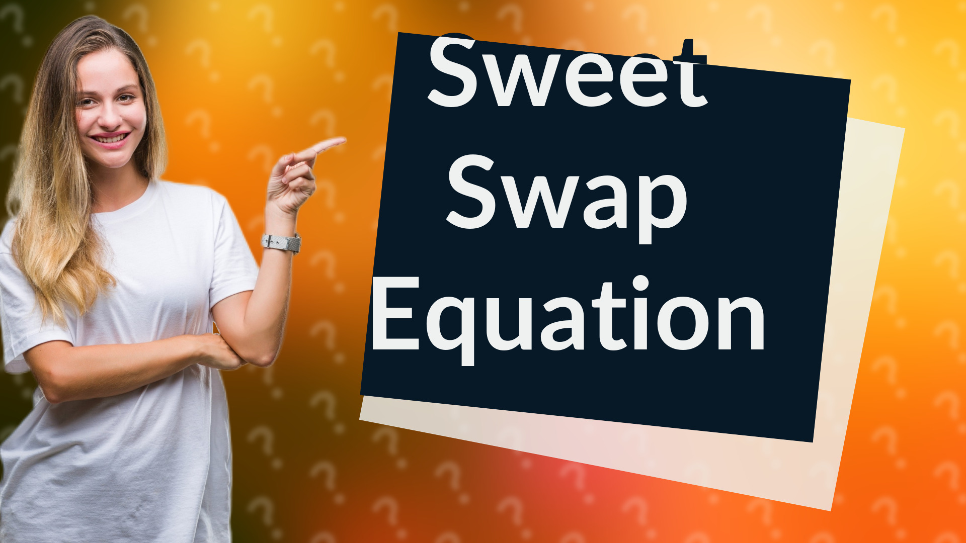 Sweet Swap Equation