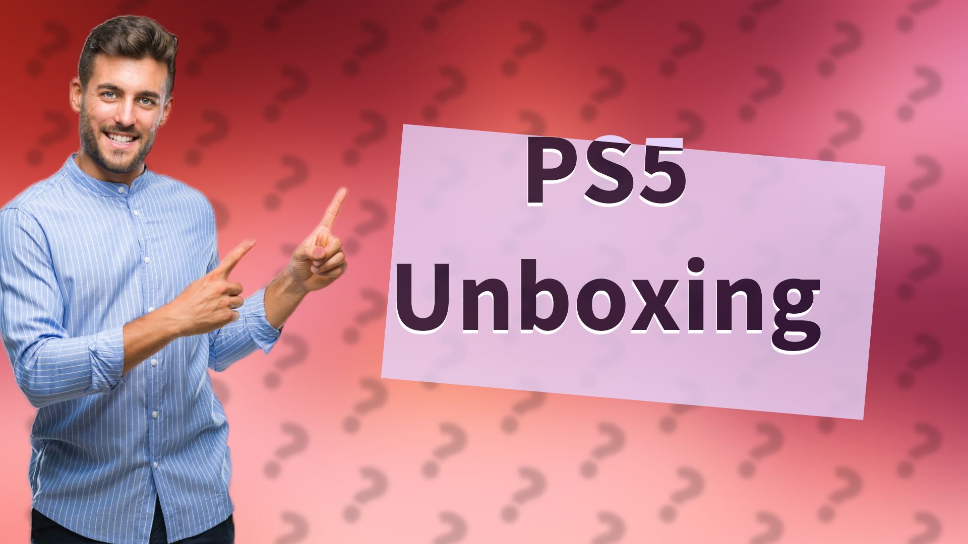 PS5 Unboxing
