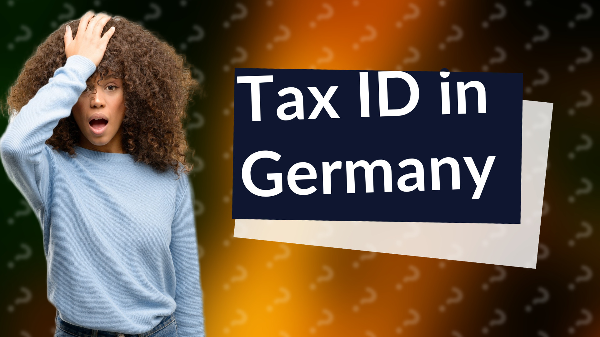 Tax ID in Germany