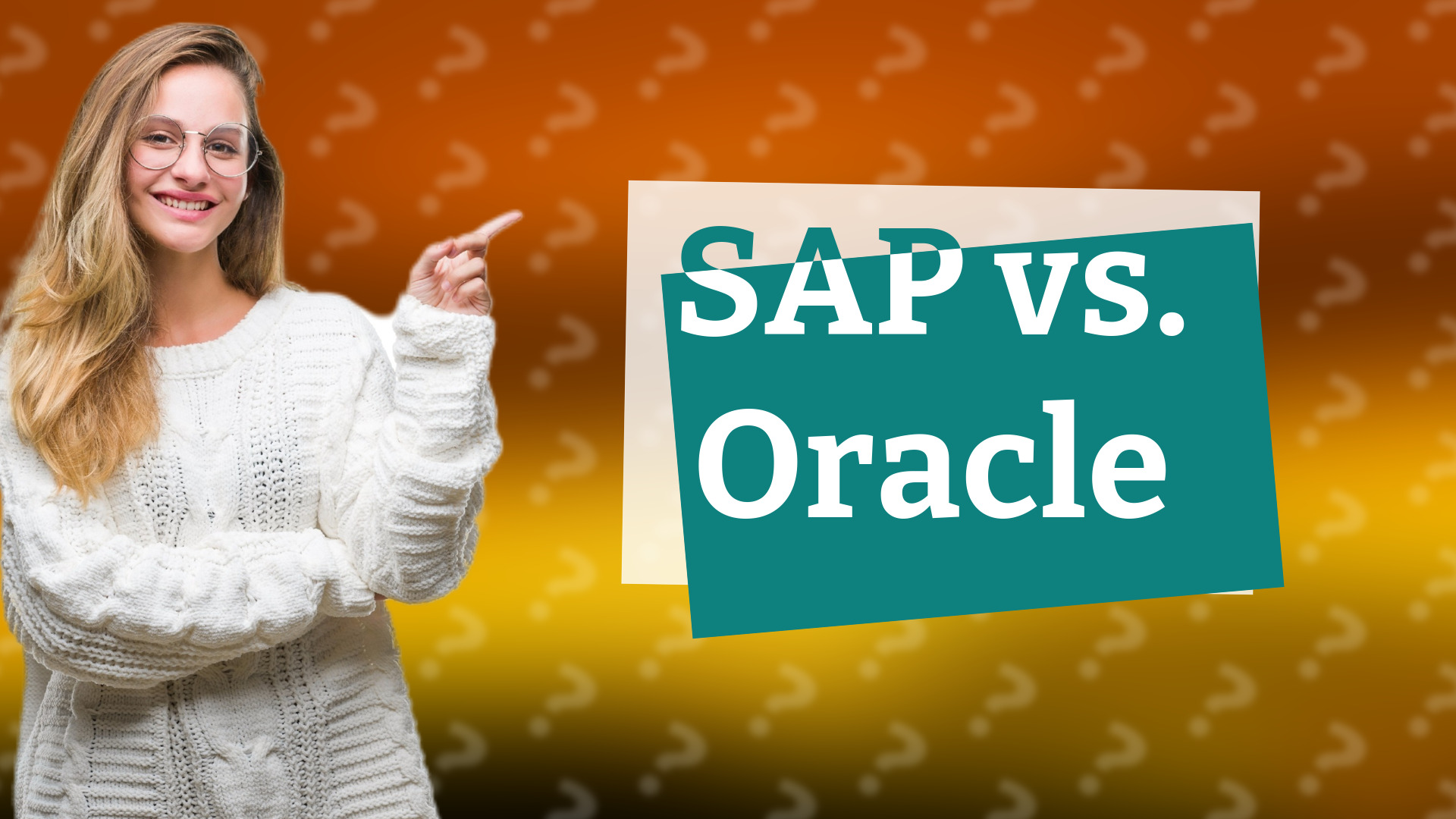SAP vs. Oracle