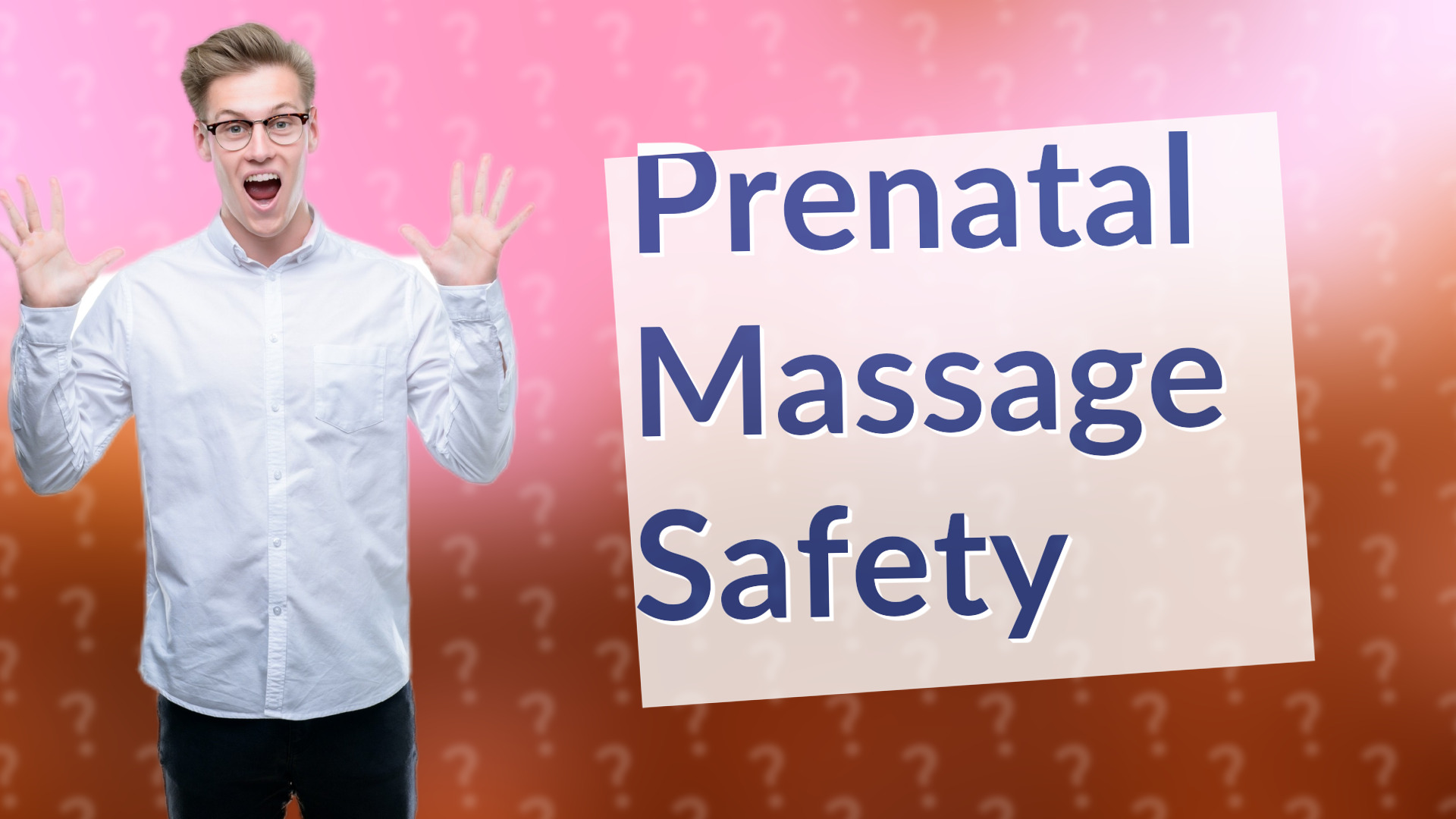 Prenatal Massage Safety