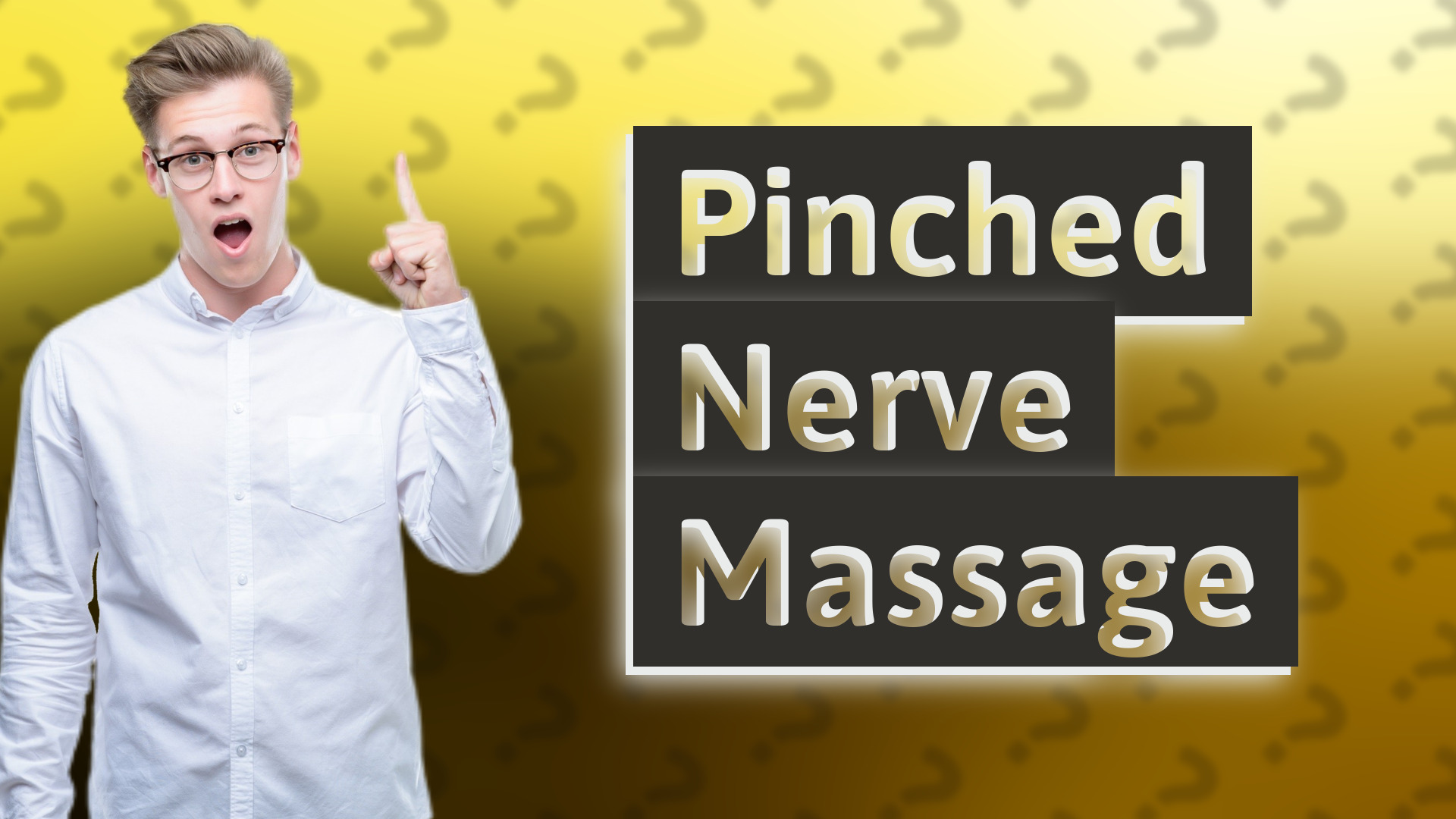 Pinched Nerve Massage