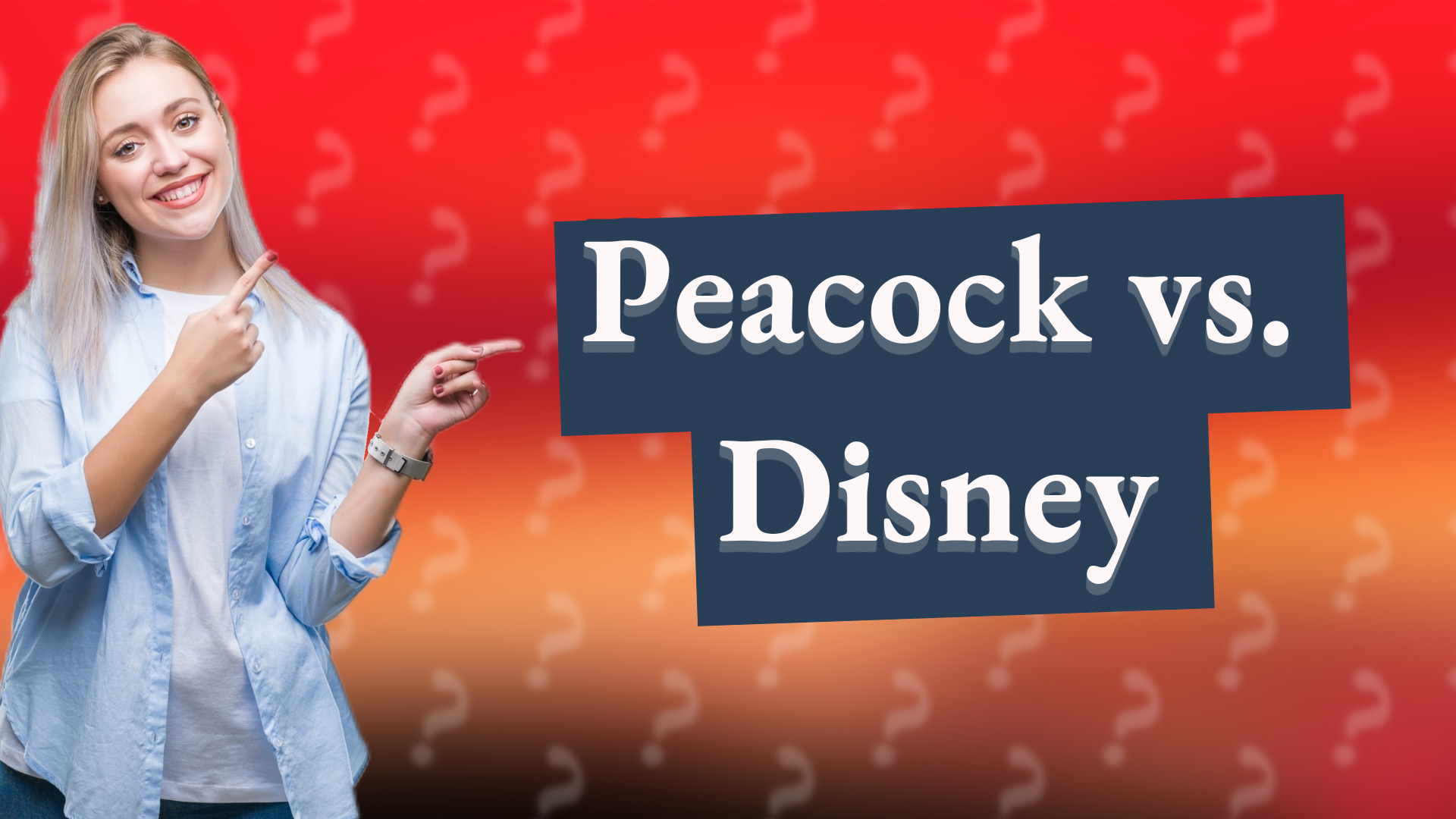 Peacock vs. Disney