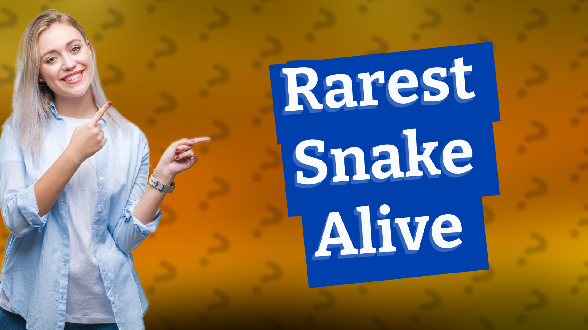 Rarest Snake Alive
