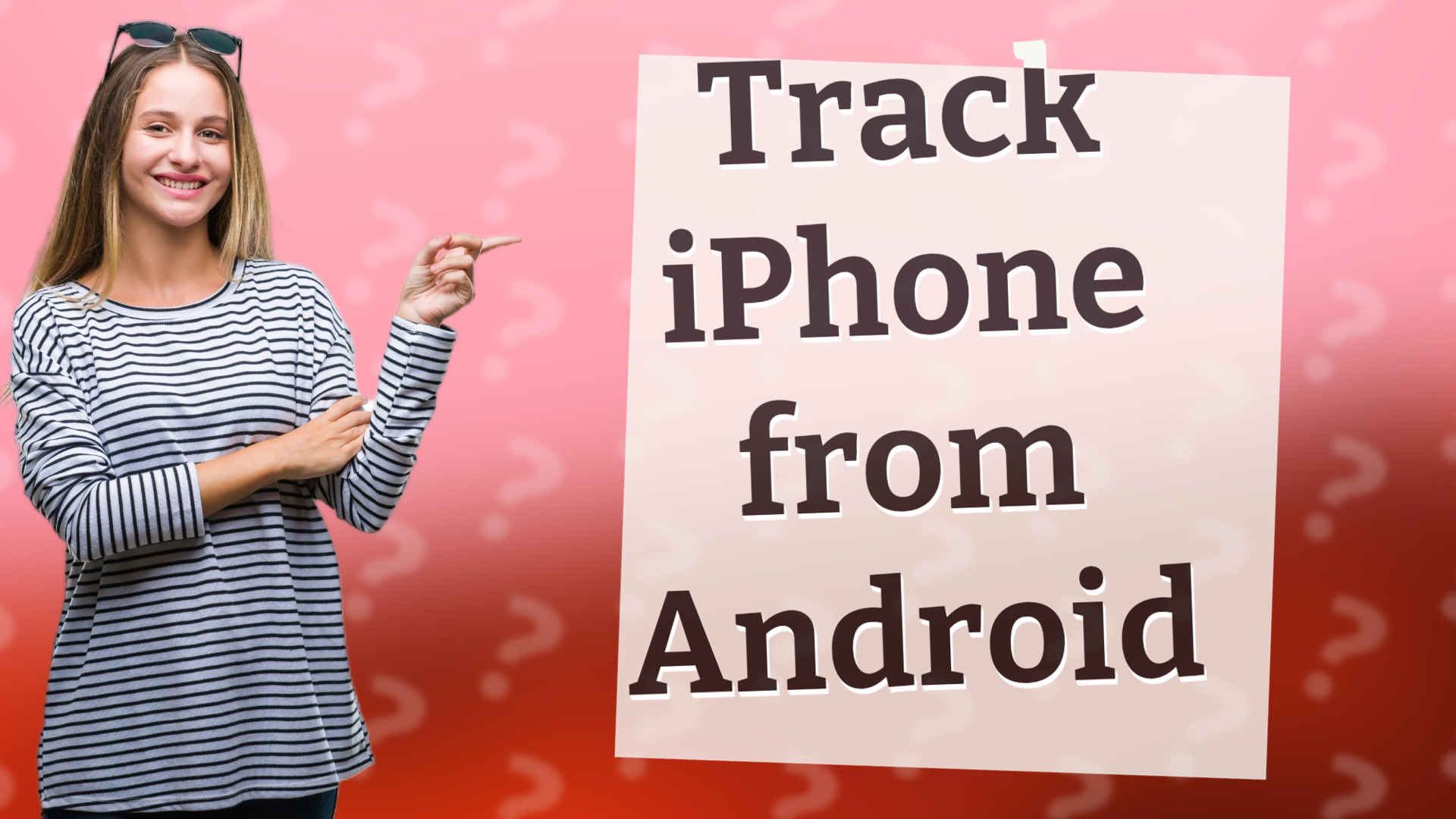 Track iPhone from Android