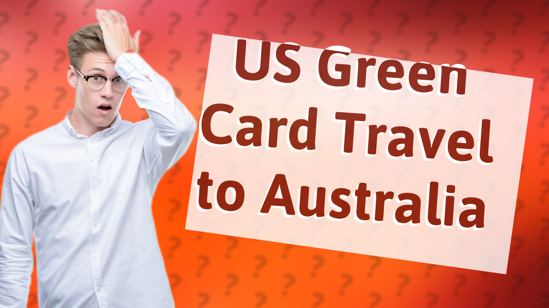 US Green Card Travel to Australia