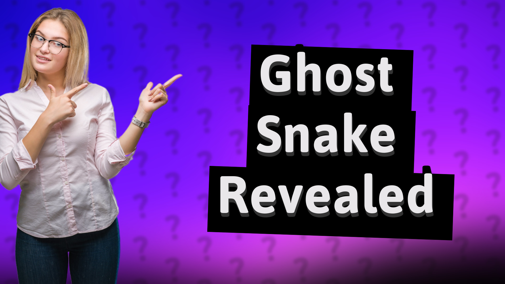 Ghost Snake Revealed