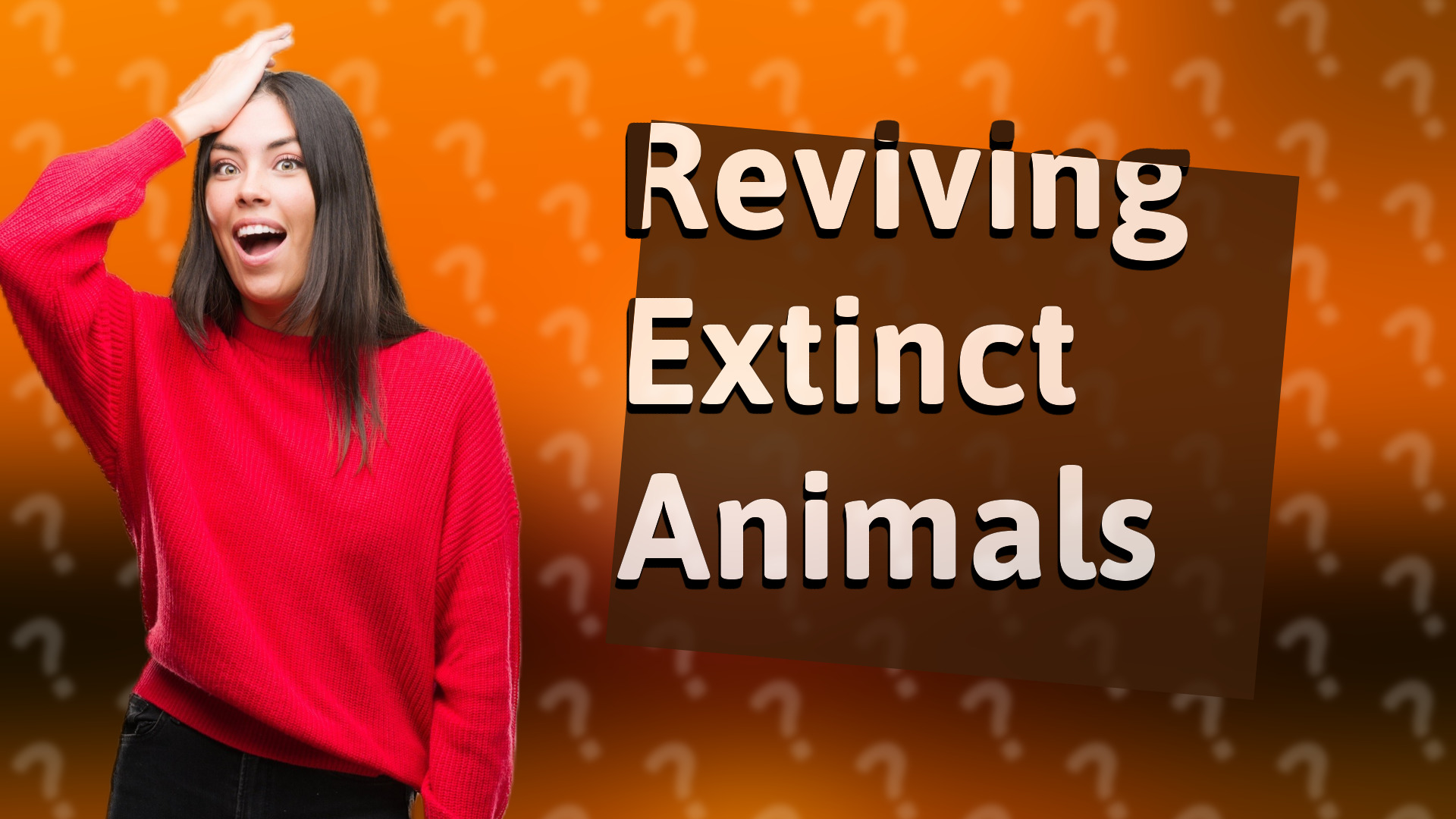Reviving Extinct Animals
