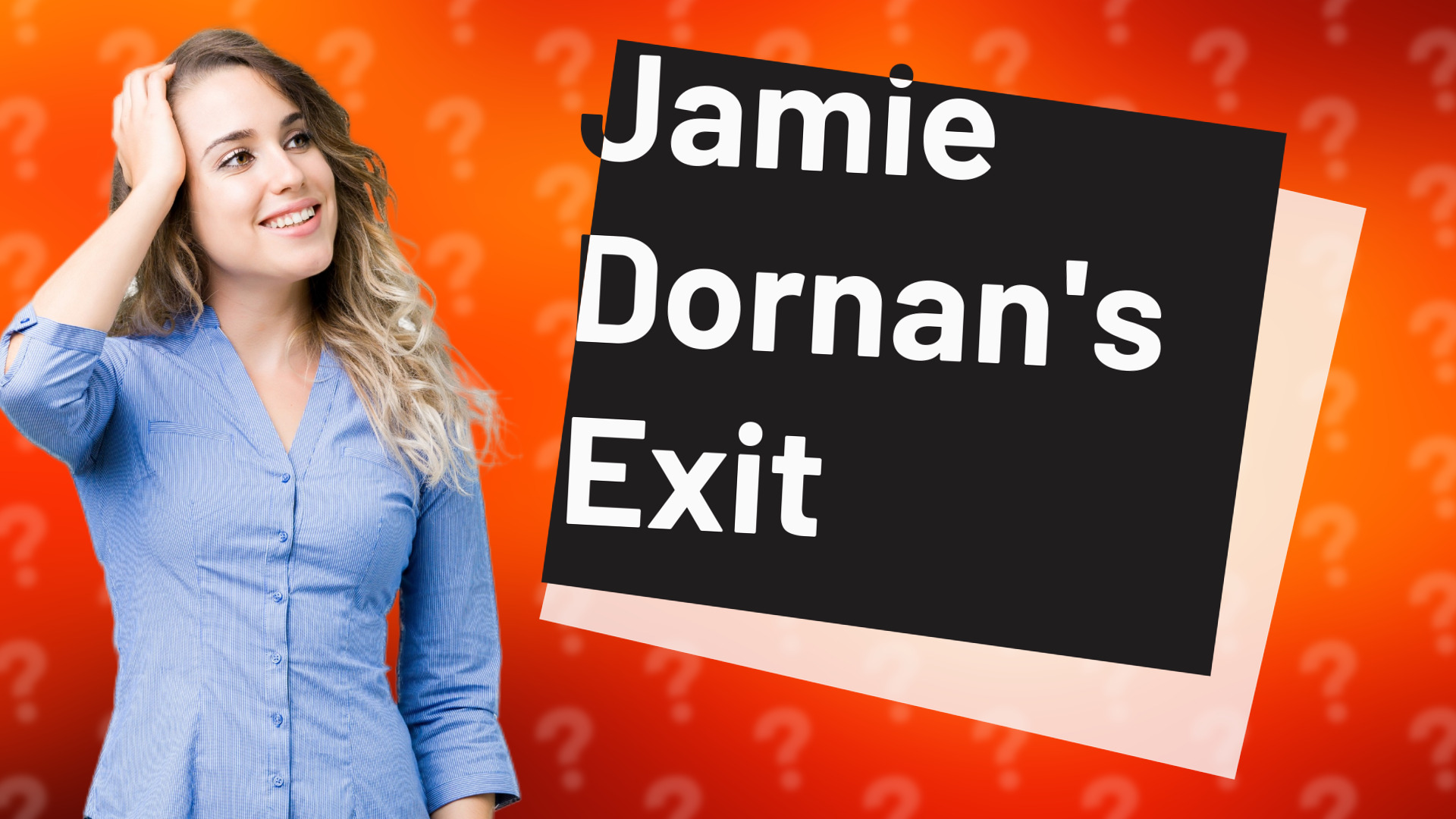 Jamie Dornan's Exit