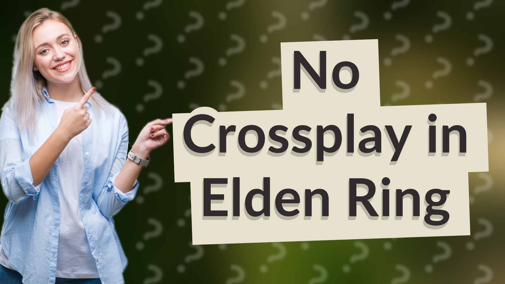 No Crossplay in Elden Ring