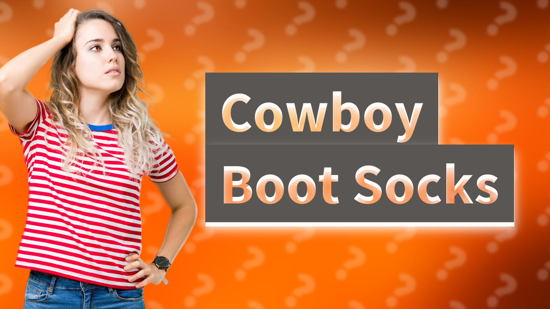 Cowboy Boot Socks