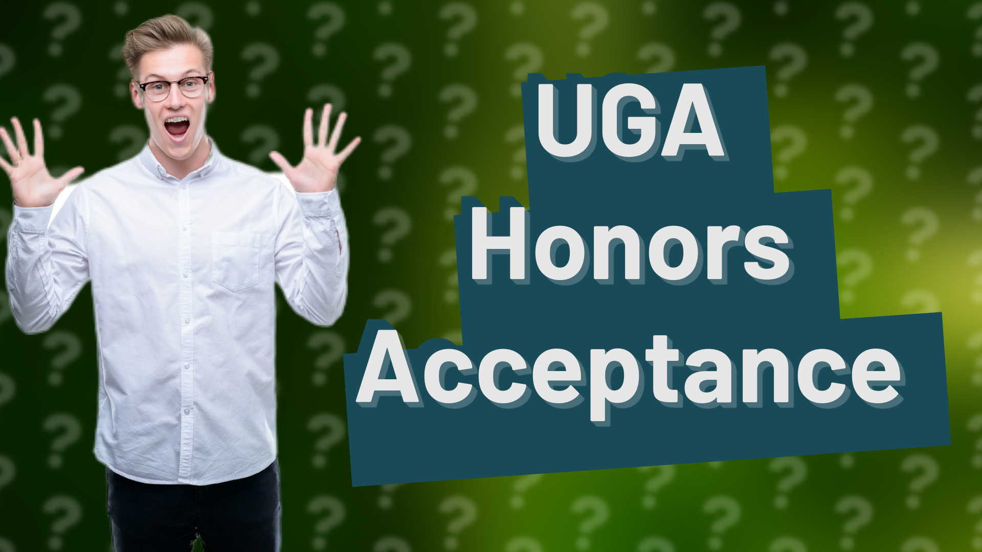 UGA Honors Acceptance