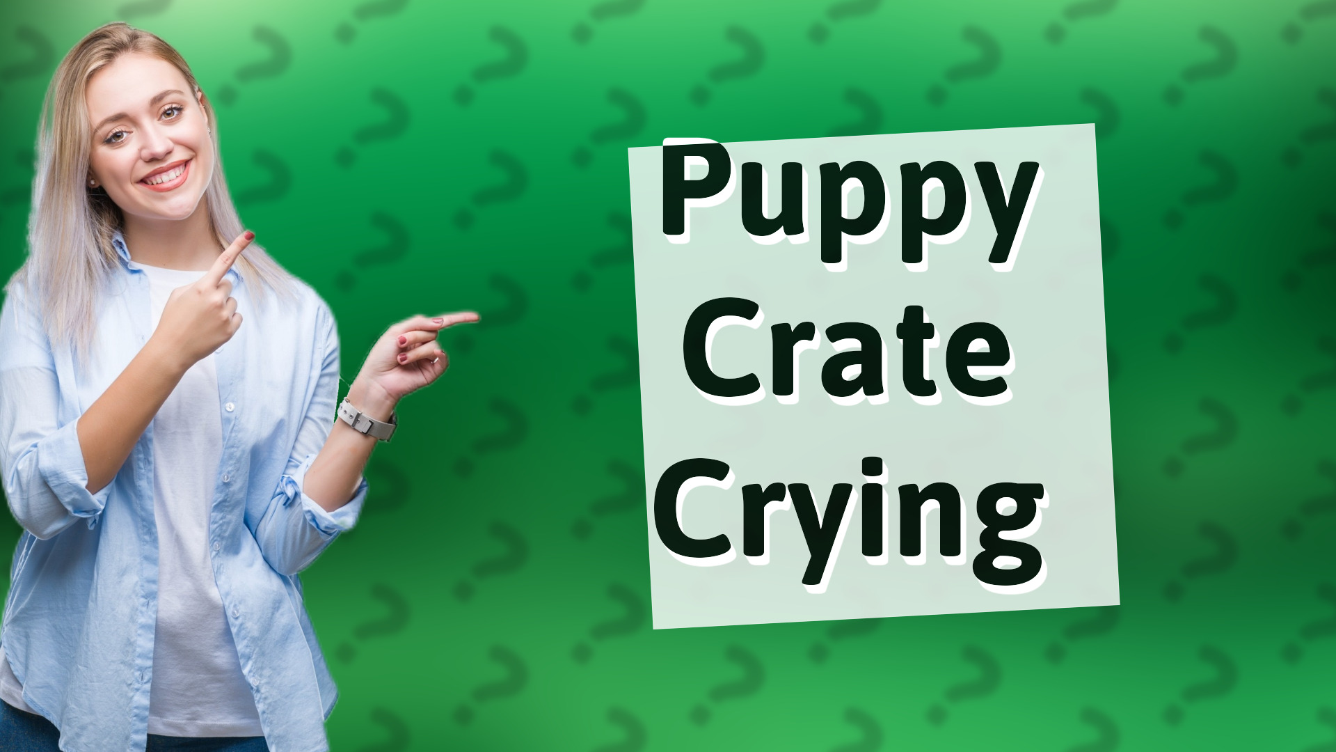 Puppy Crate Crying