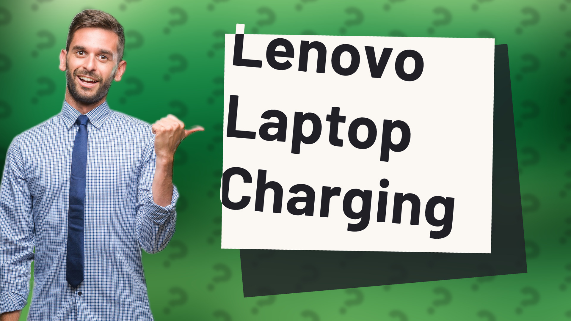 Lenovo Laptop Charging
