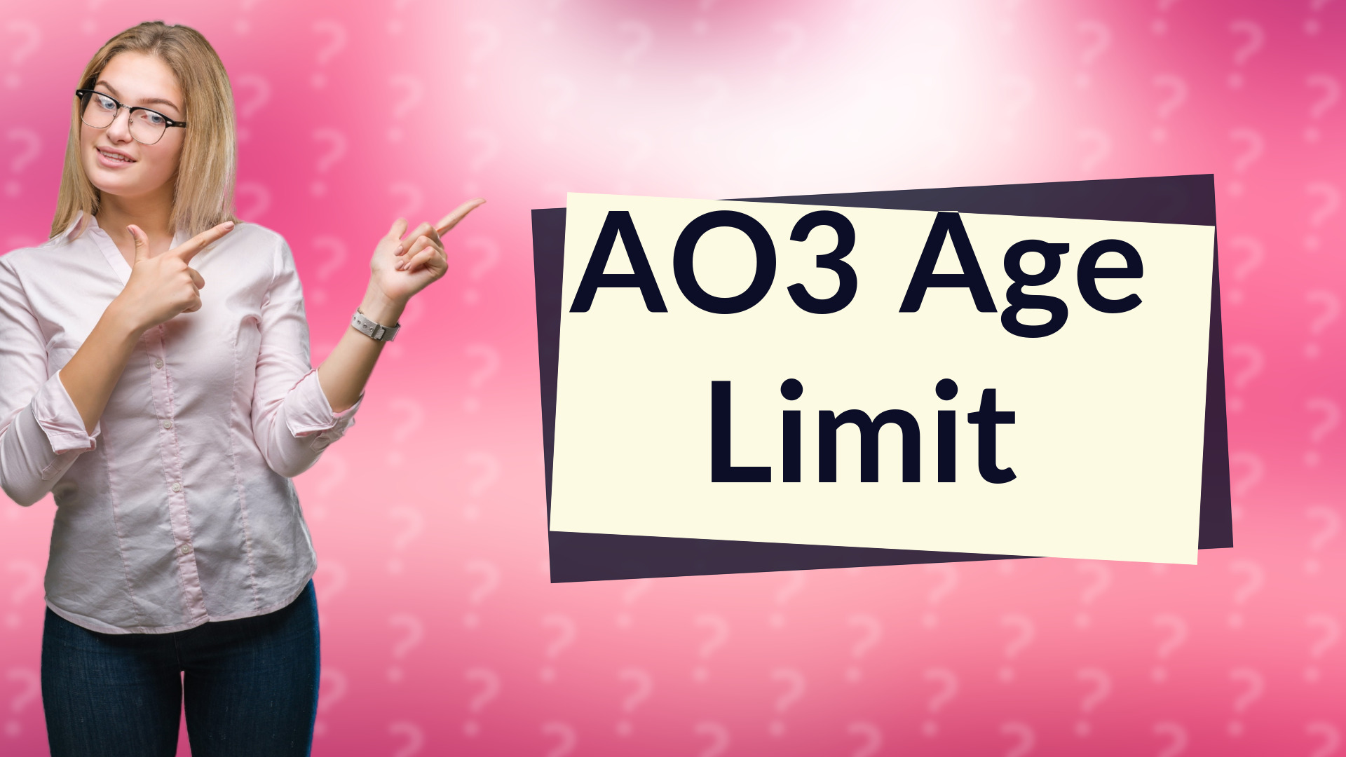 AO3 Age Limit