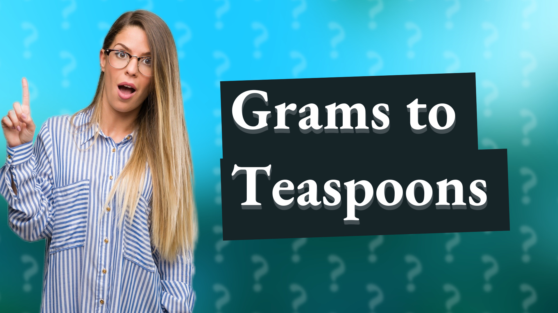 Grams to Teaspoons