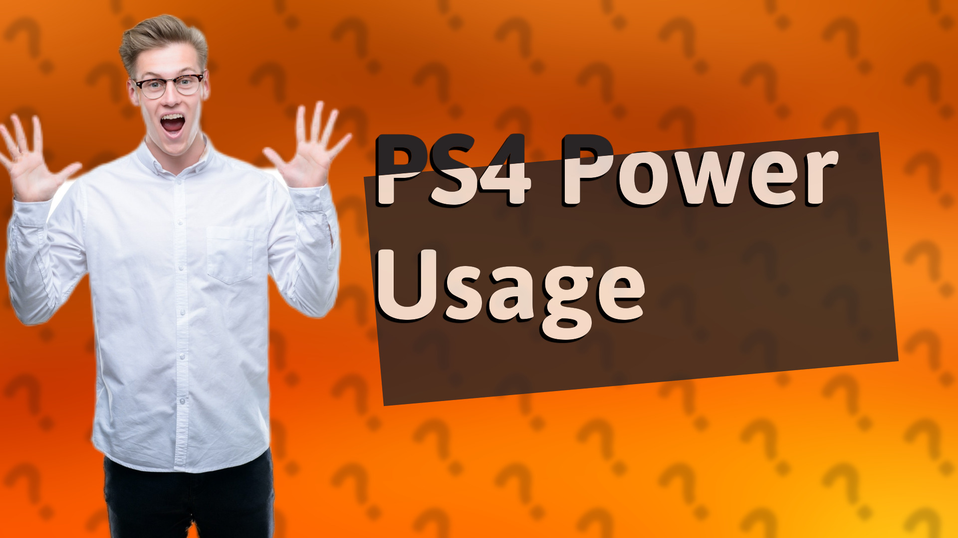 PS4 Power Usage