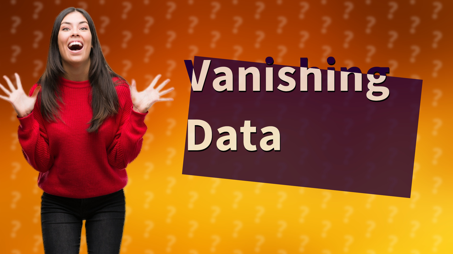 Vanishing Data
