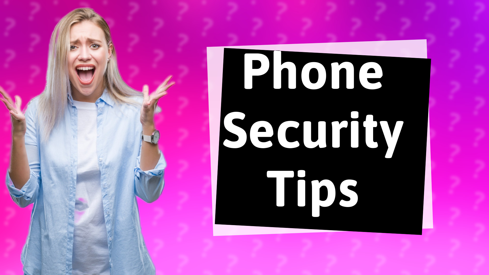 Phone Security Tips