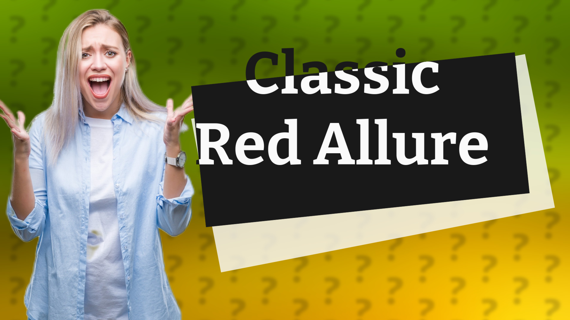 Classic Red Allure