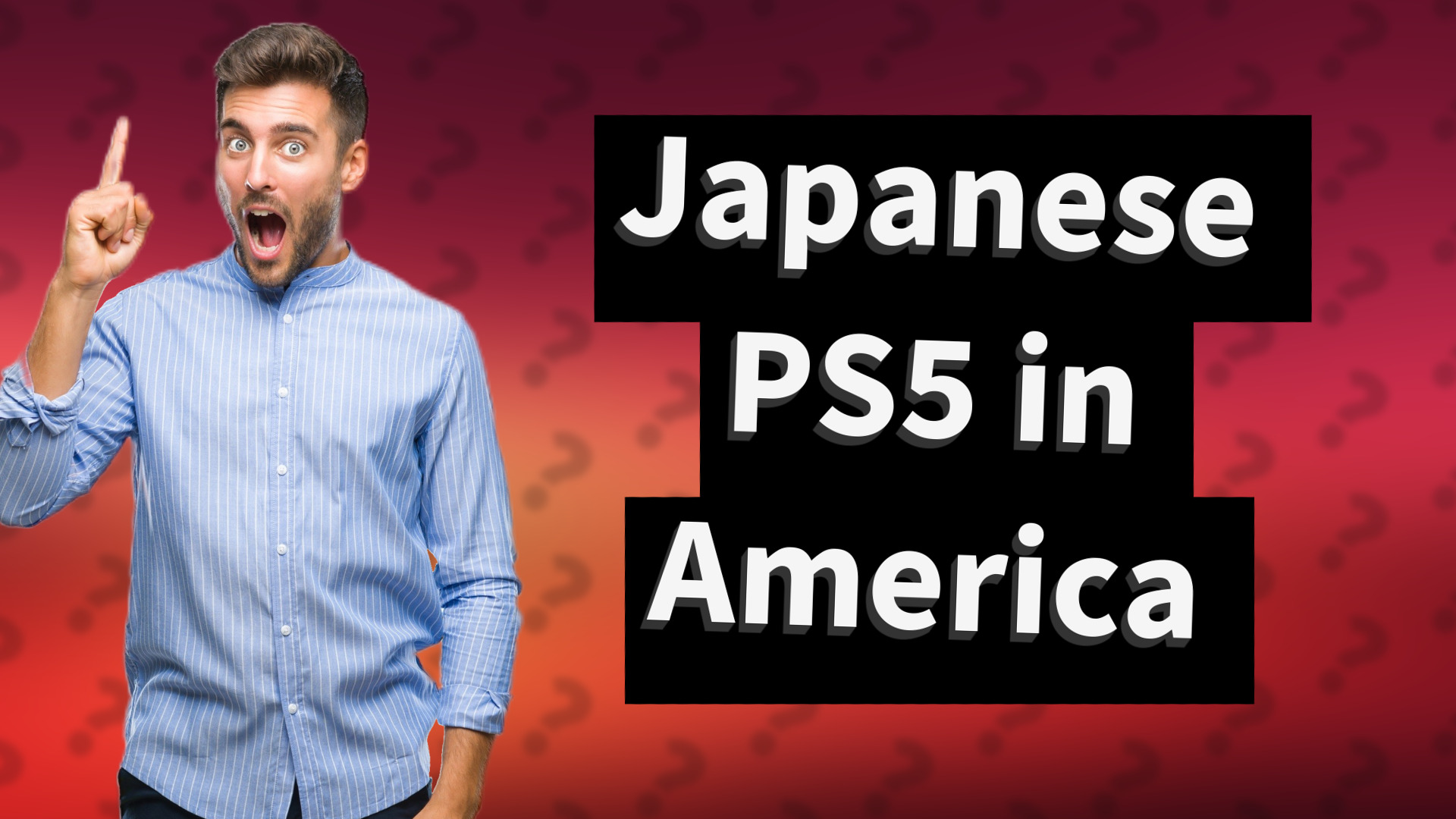 Japanese PS5 in America