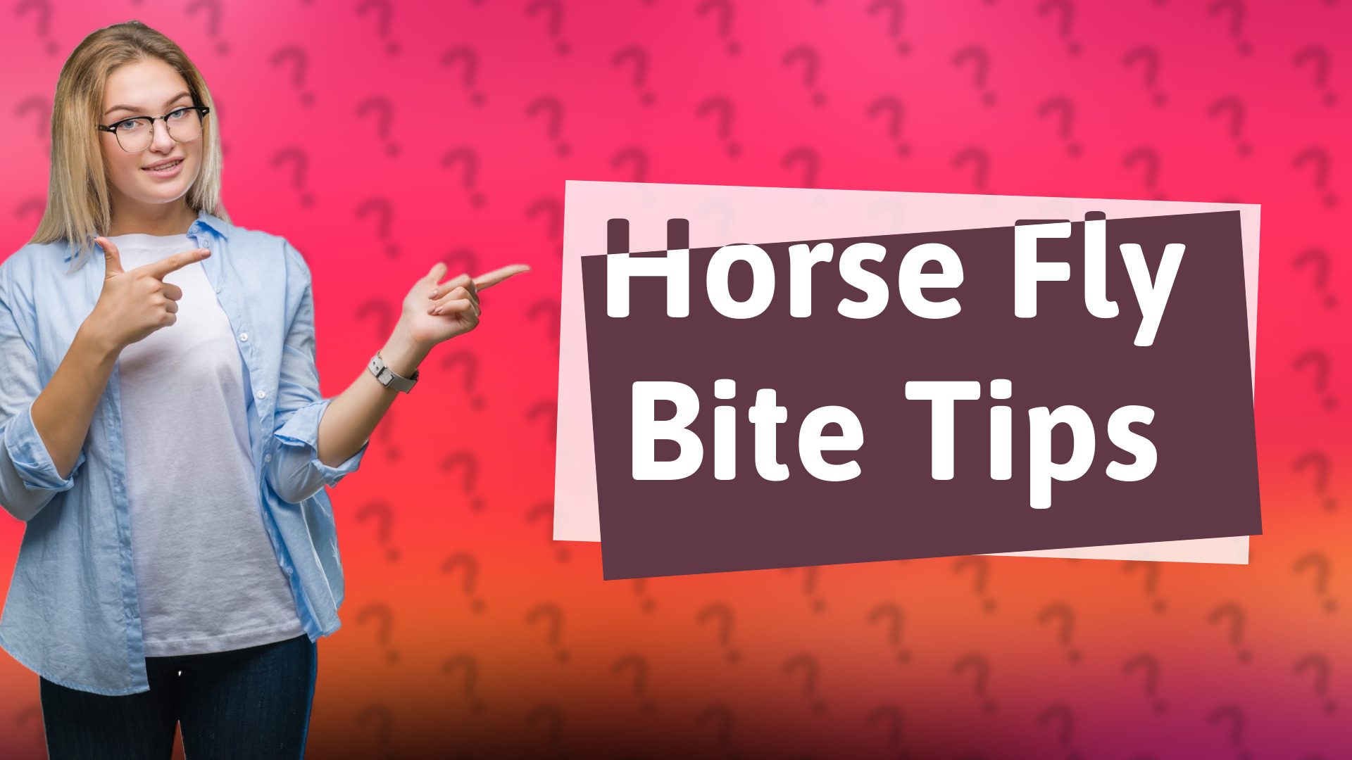 Horse Fly Bite Tips