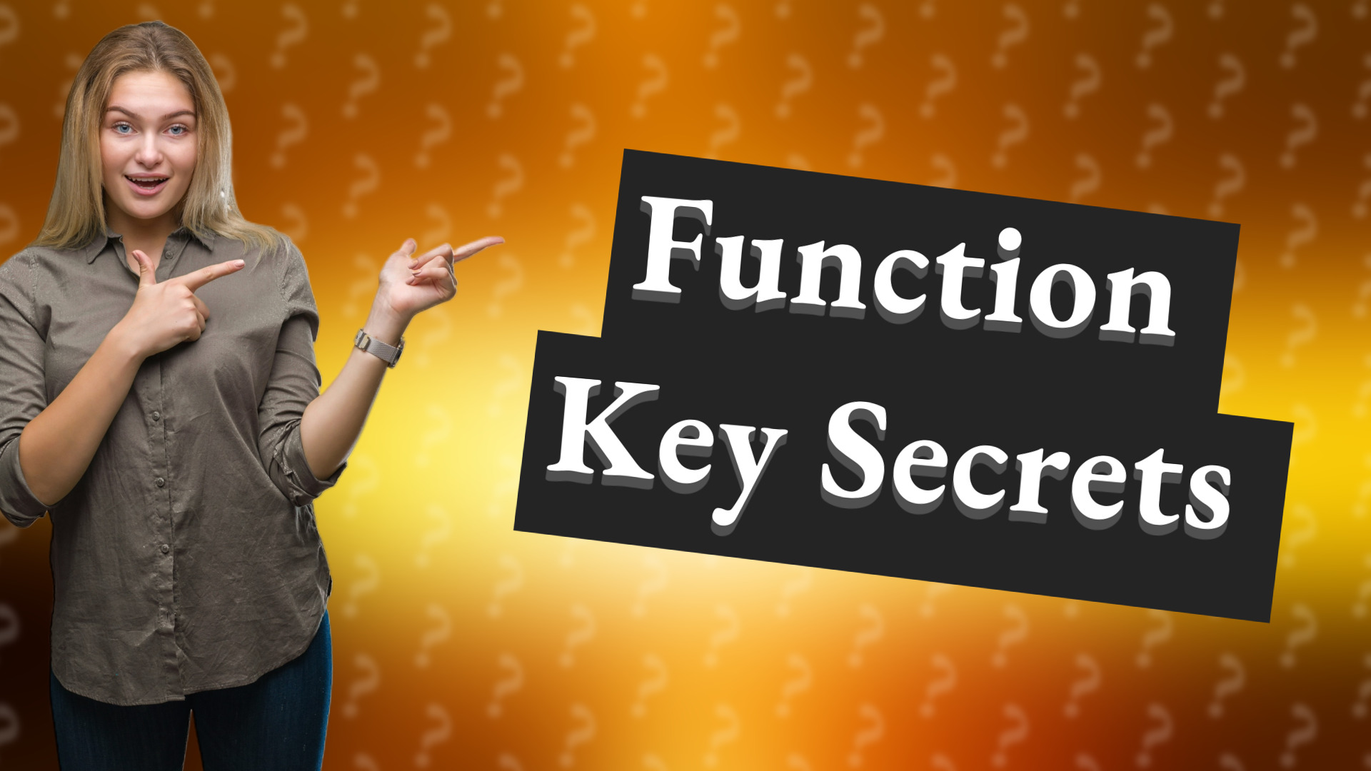 Function Key Secrets
