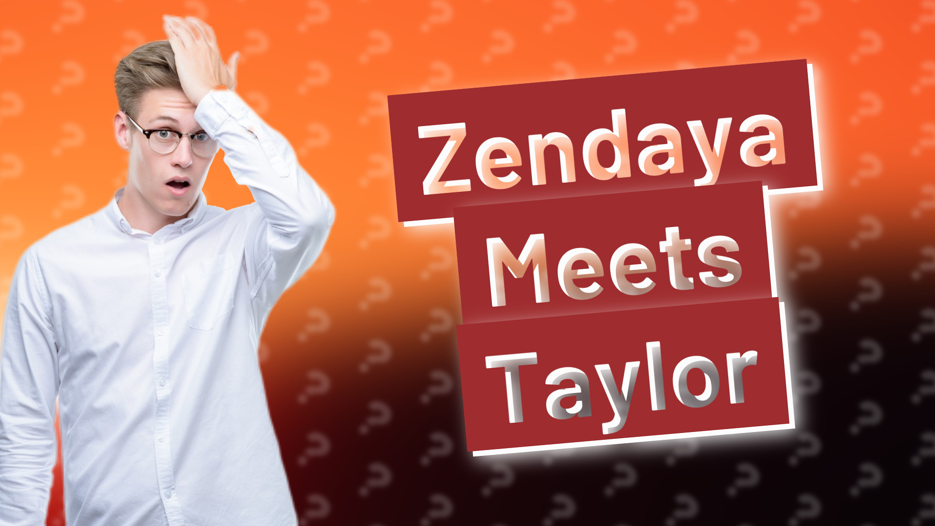 Zendaya Meets Taylor
