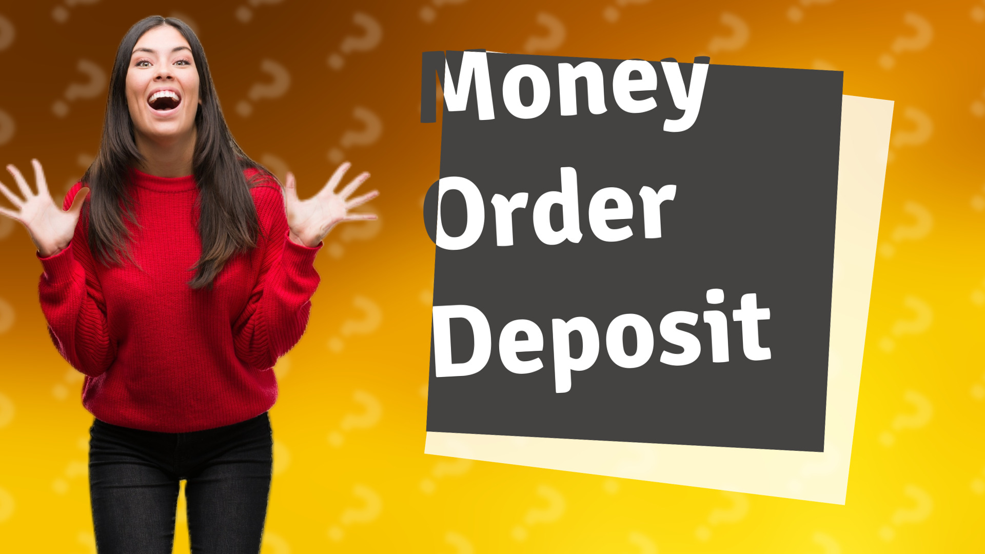 Money Order Deposit