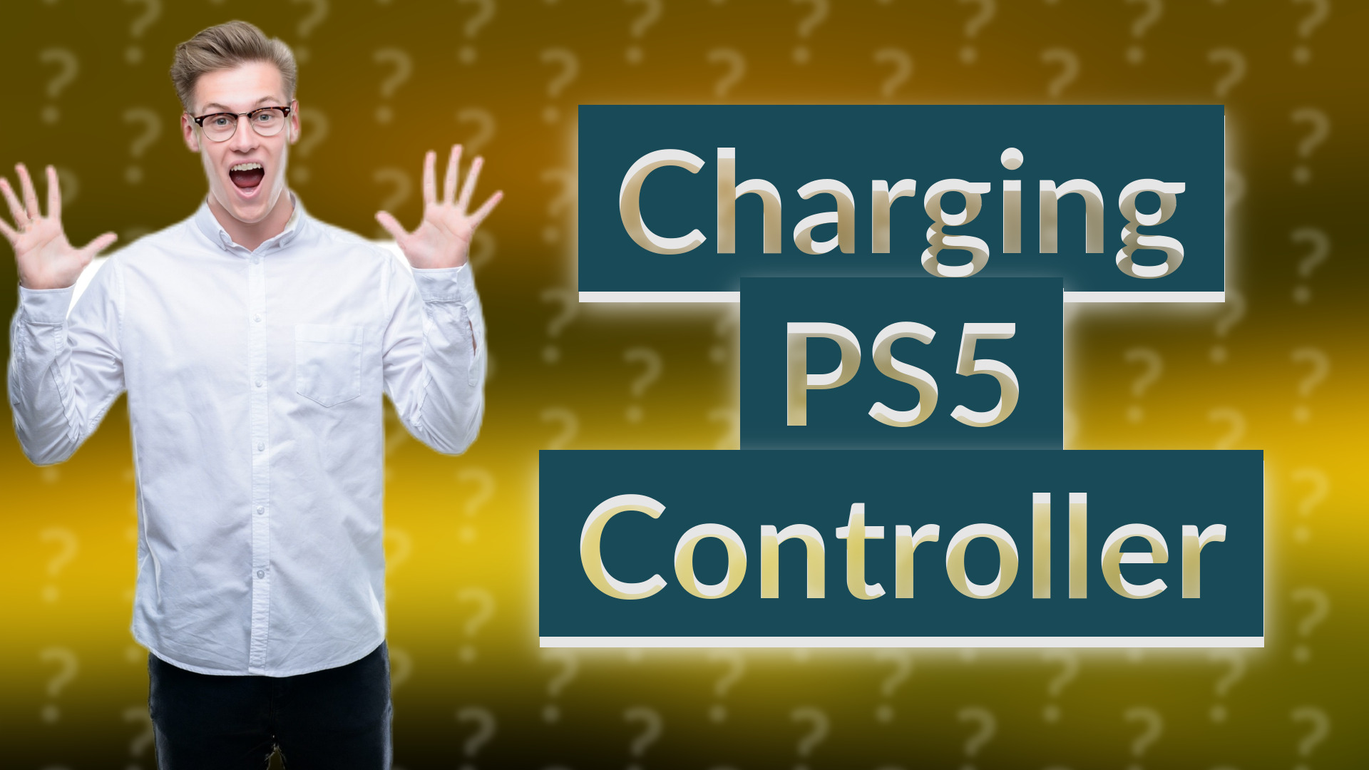Charging PS5 Controller