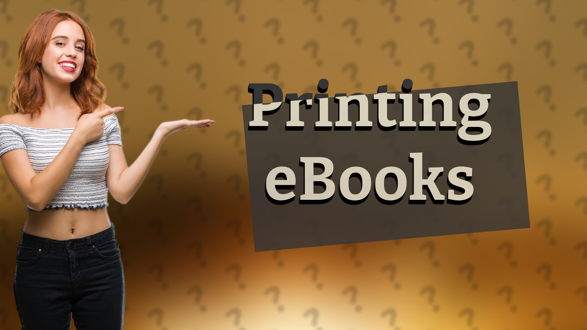 Printing eBooks